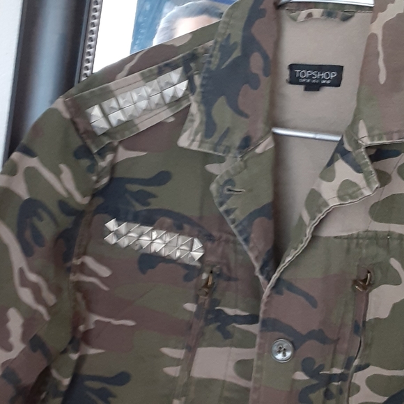 Topshop army jacket - Picture 3 of 4